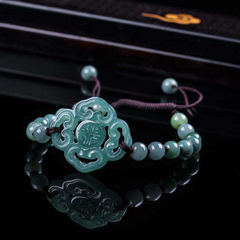 Jewelry & Watches Company - Natural Jadeite A-grade Bracelet Original Design