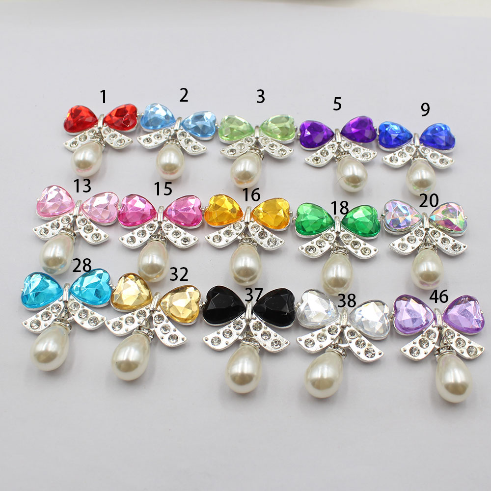 Diamond Stud Earrings - Direct sales of 5 pieces/set silver
