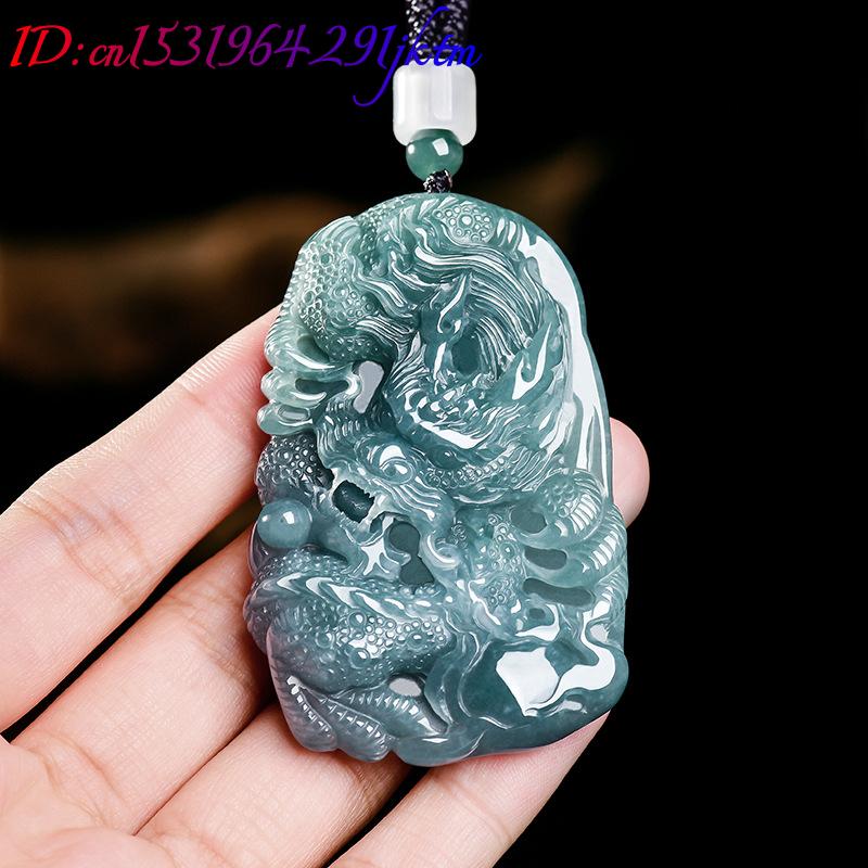 Natural Burmese Jadeite Dragon - Jewelry & Watches Company recension och pris