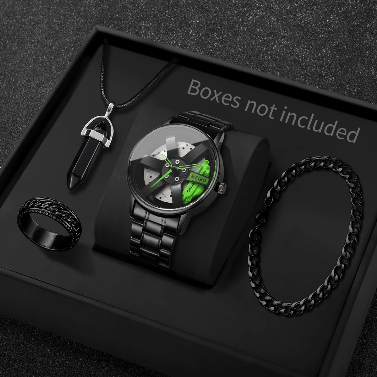 4PCS/Set Fashion 3d Car Wheel  - Jewelry Like Watches recension och pris