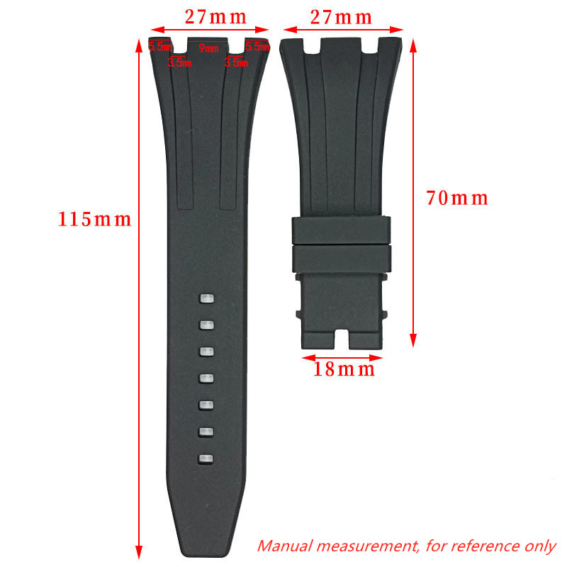 Rubber Silicone Watch Strap fo - Audemars Piguet Watch Royal Oak Offshore recension och pris