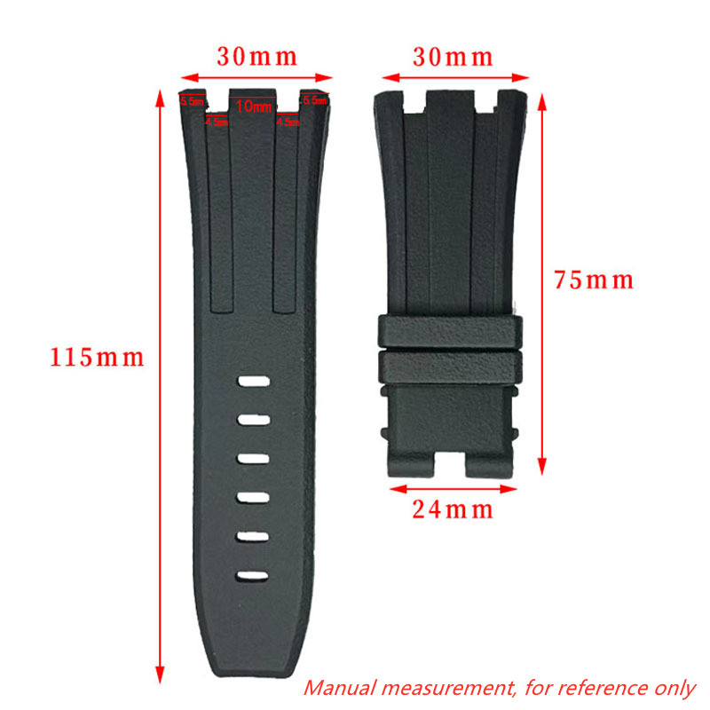 Rubber Silicone Watch Strap fo - Audemars Piguet Watch Royal Oak Offshore recension och pris