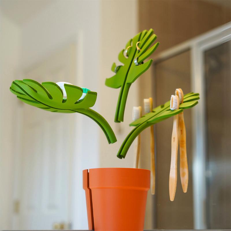 【Nice】Mirror Monstera Bathroom - Jewelry Like Watches recension och pris