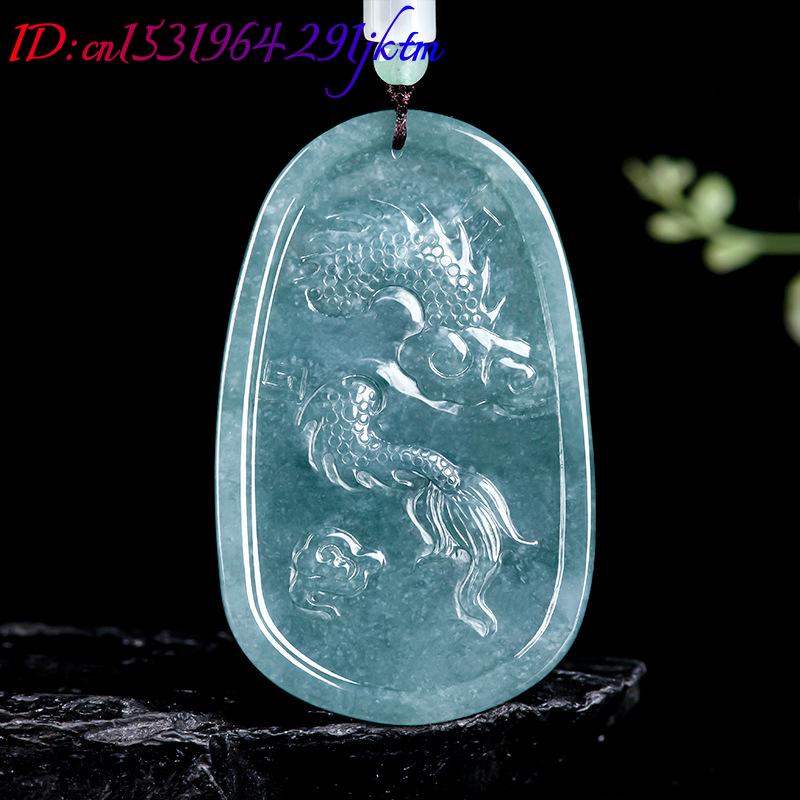 Burmese Jadeite Dragon Pendant - Necklace Pendant recension och pris
