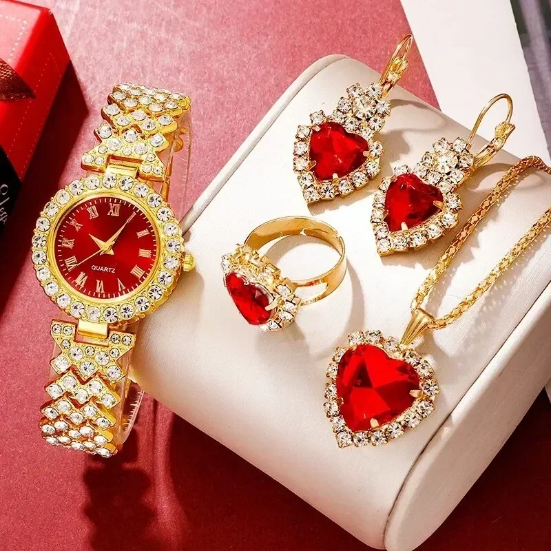 Golden Luxury Watch Women Ring - Jewelry Watches Luxury recension och pris