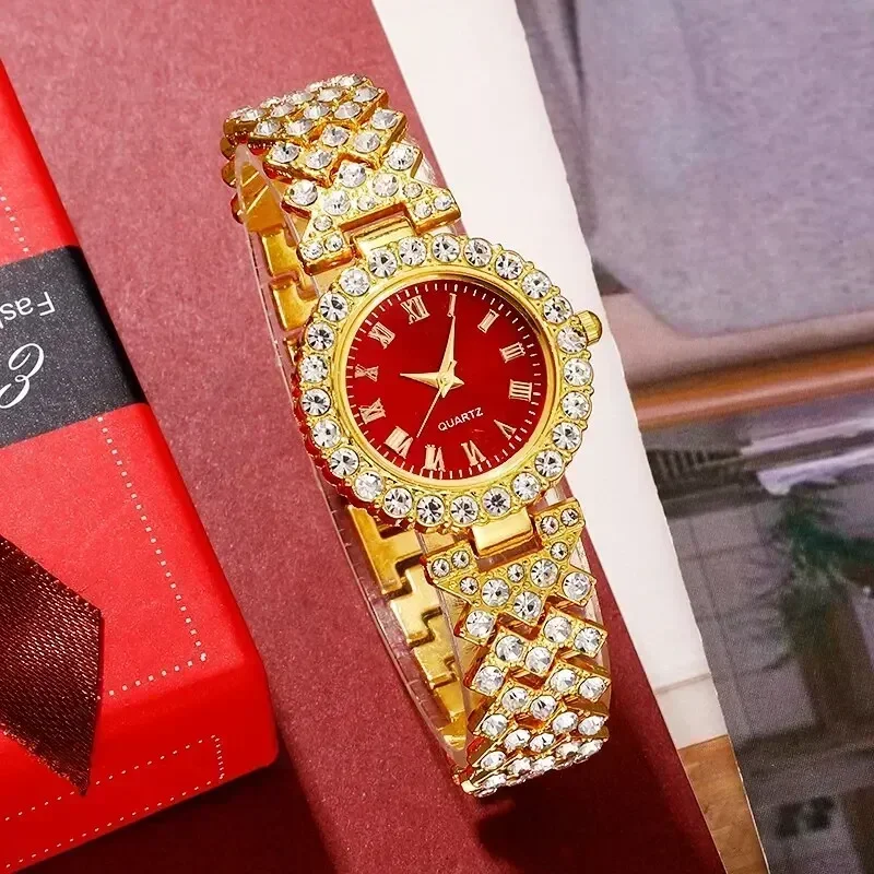 Golden Luxury Watch Women Ring - Jewelry Watches Luxury recension och pris
