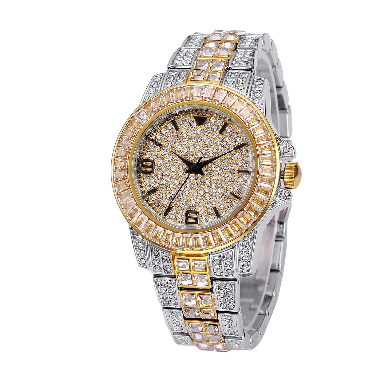 Luxury Full Stone Quartz Watch - Jewelry Watches Luxury recension och pris