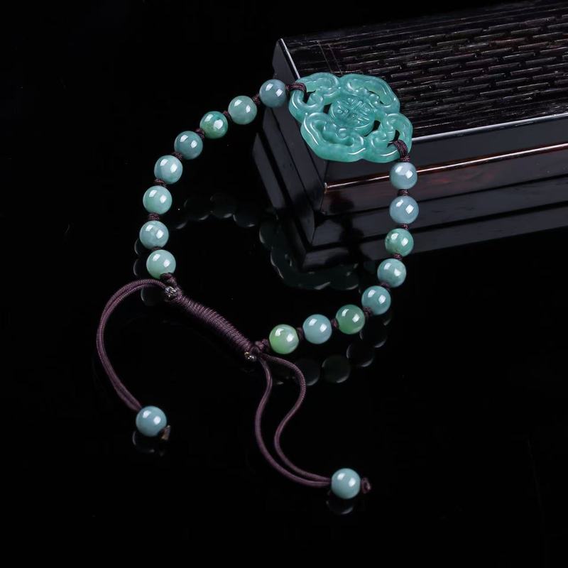 Natural Jadeite A-grade Bracel - Jewelry & Watches Company recension och pris