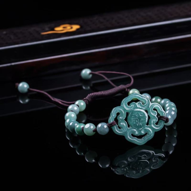 Natural Jadeite A-grade Bracel - Jewelry & Watches Company recension och pris