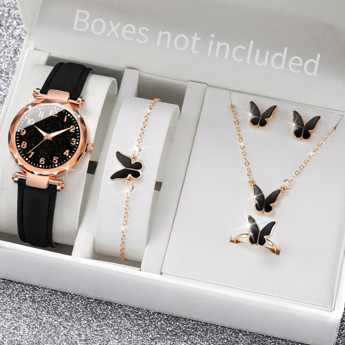 5/6PCS Fashion Women Watches C - Jewelry Like Watches recension och pris
