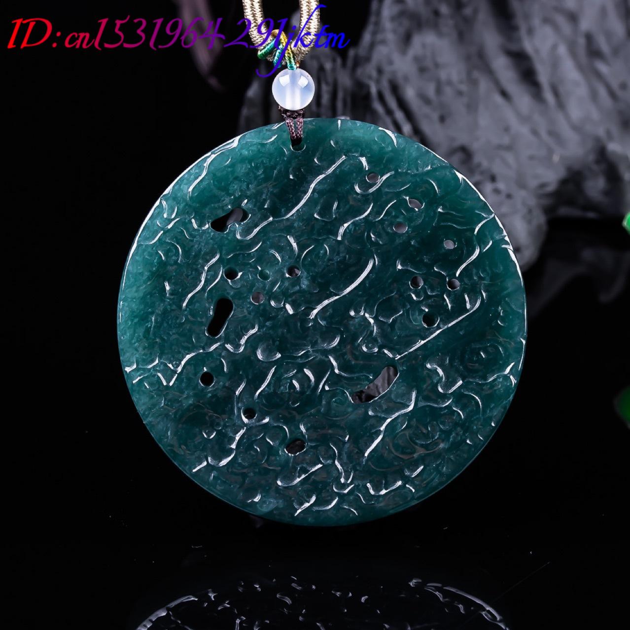 Burmese Jadeite Dragon Pendant - Necklace Pendant recension och pris