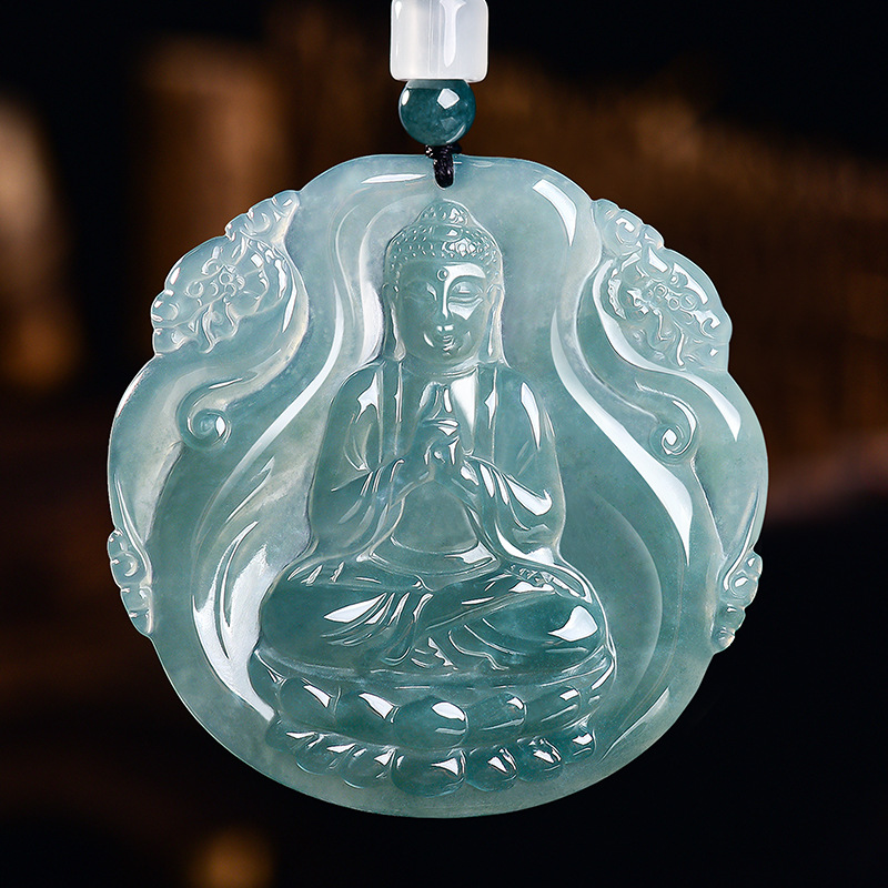 Natural Burmese Jadeite Buddha - Jewelry & Watches Company recension och pris