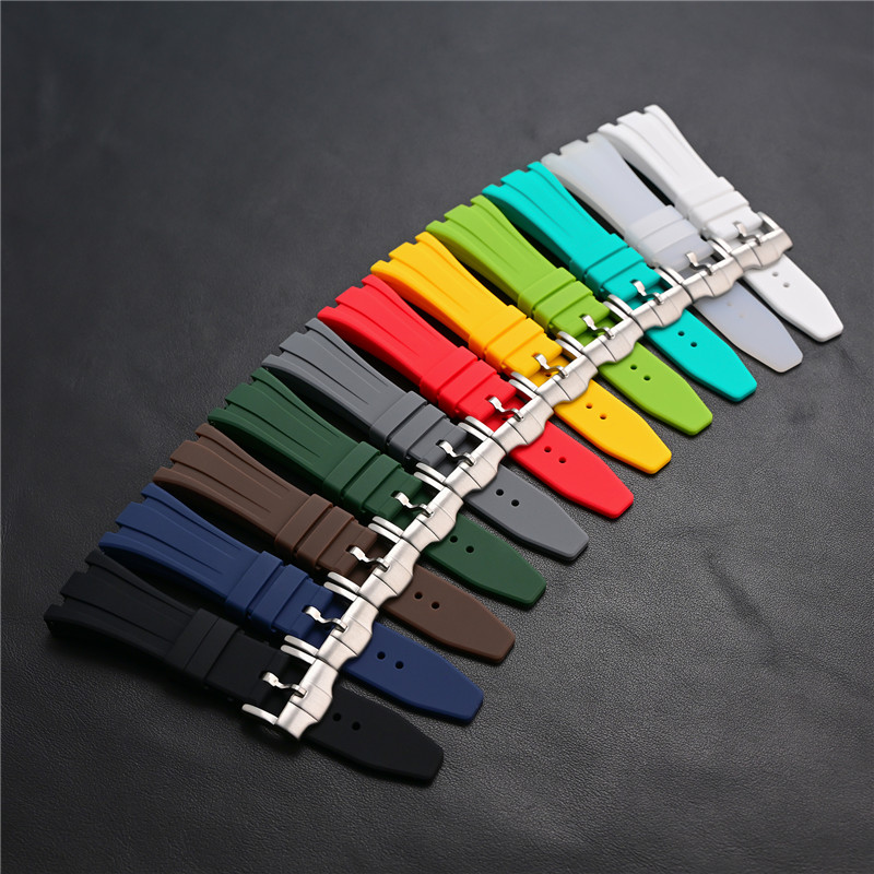 Rubber Silicone Strap 26mm for - Audemars Piguet Watch Royal Oak Offshore recension och pris