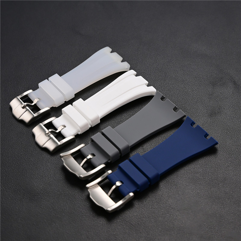 Rubber Silicone Strap 26mm for - Audemars Piguet Watch Royal Oak Offshore recension och pris