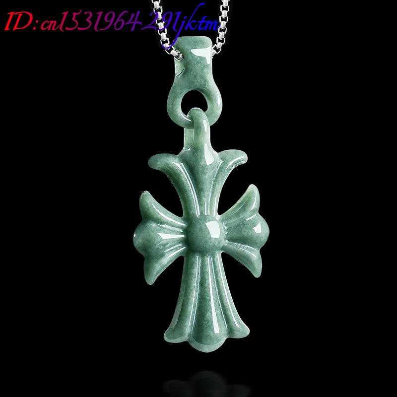 Natural Burmese Jadeite Cross  - Jewelry & Watches Company recension och pris