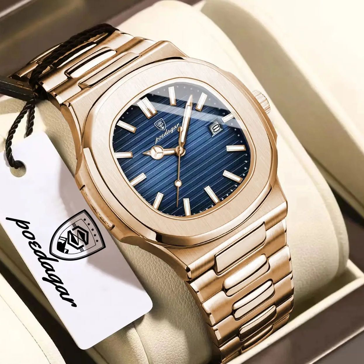 POEDAGAR Top Fashion Square Me - Rg Watches & Jewelry Gmbh recension och pris