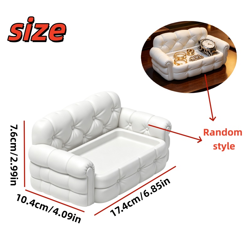 Light Luxury Style Mini Sofa-S - Jewelry Watches Luxury recension och pris