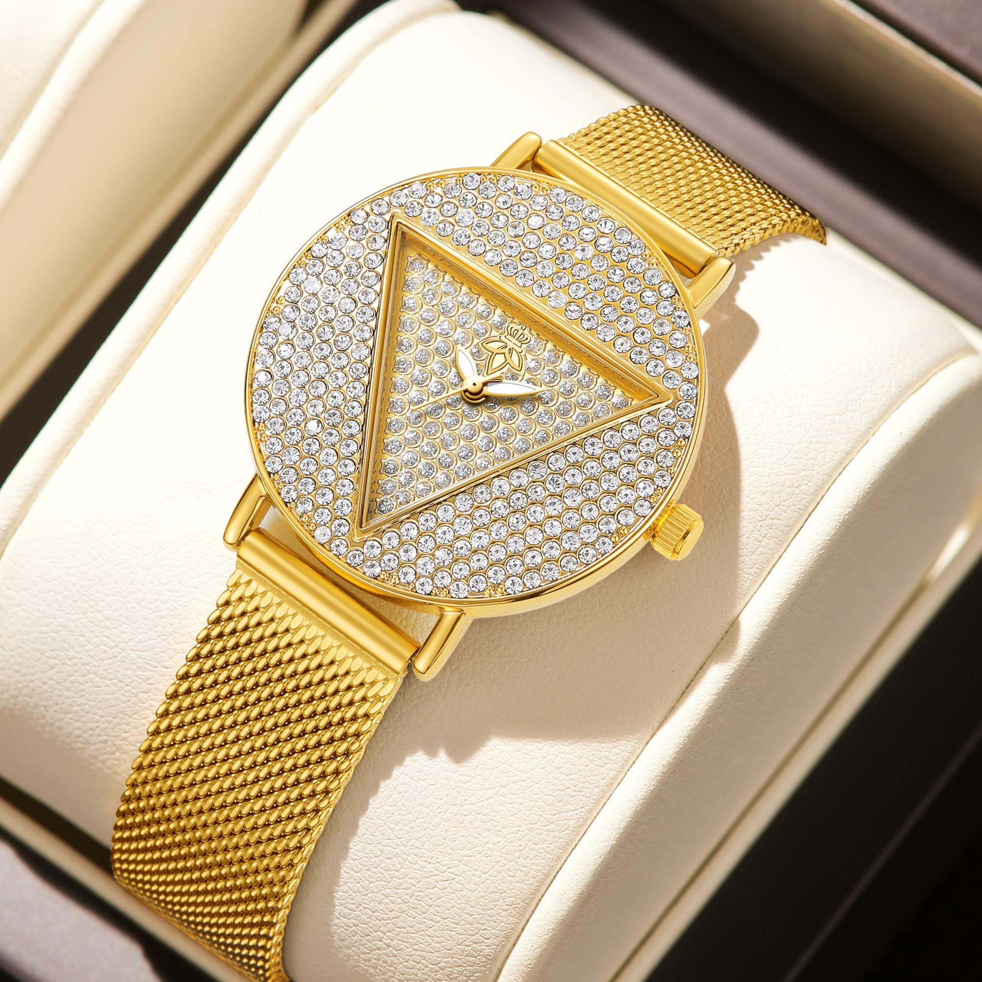 YaLaLuSi Geometric Triangle Rh - Jewelry Watches Women recension och pris