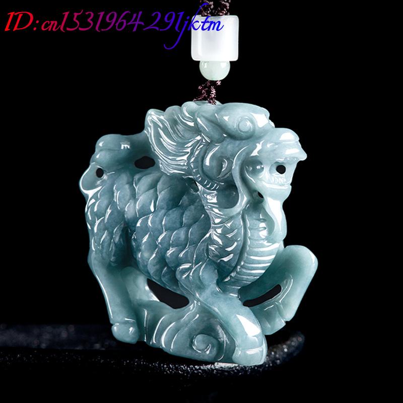 Burmese Jadeite Kylin Pendant  - Necklace Pendant recension och pris