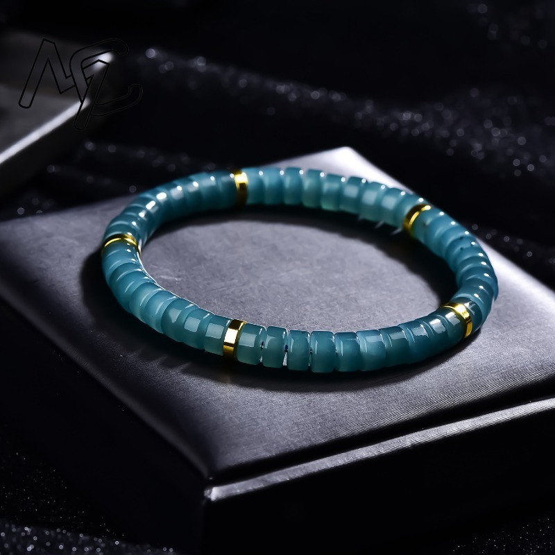Natural Jadeite Blue Water Aba - Jewelry & Watches Company recension och pris