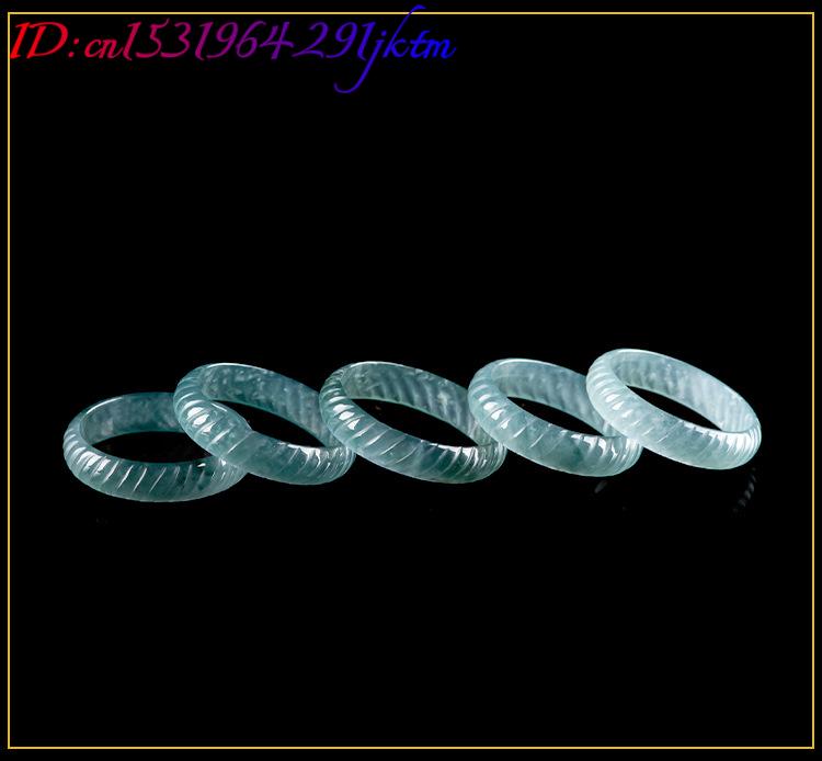 Blue Real Burmese Jadeite Ring - Jewelry & Watches Company recension och pris