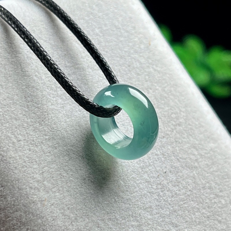 Natural Emerald Blue Water Luc - Jewelry & Watches Company recension och pris
