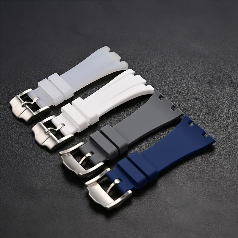 26mm Rubber Strap for Audemars - Audemars Piguet Watch Royal Oak Offshore recension och pris