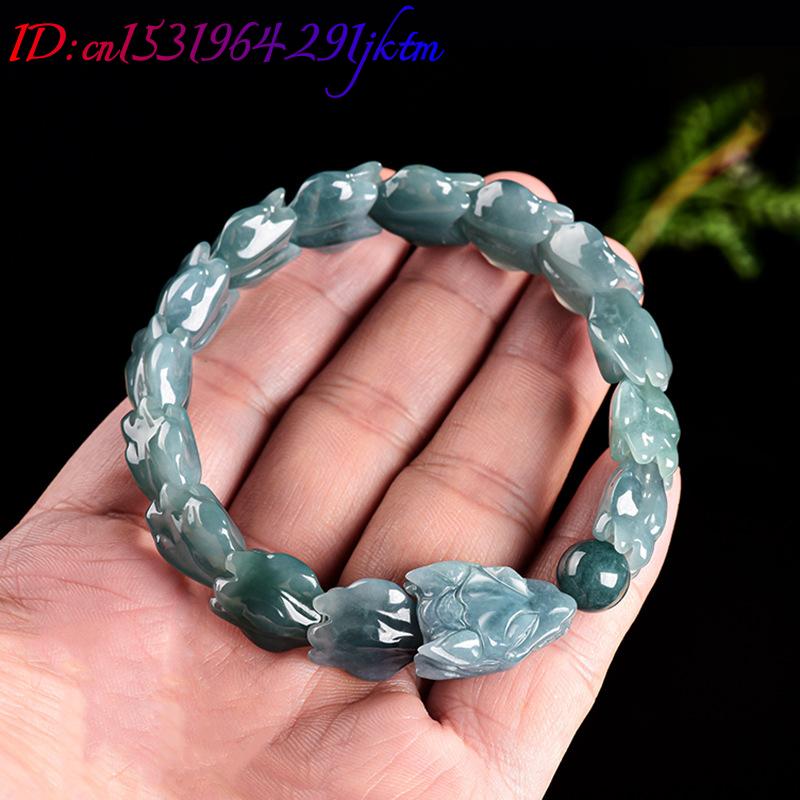 Blue Burmese Jadeite Dragon Br - Jewelry & Watches Company recension och pris