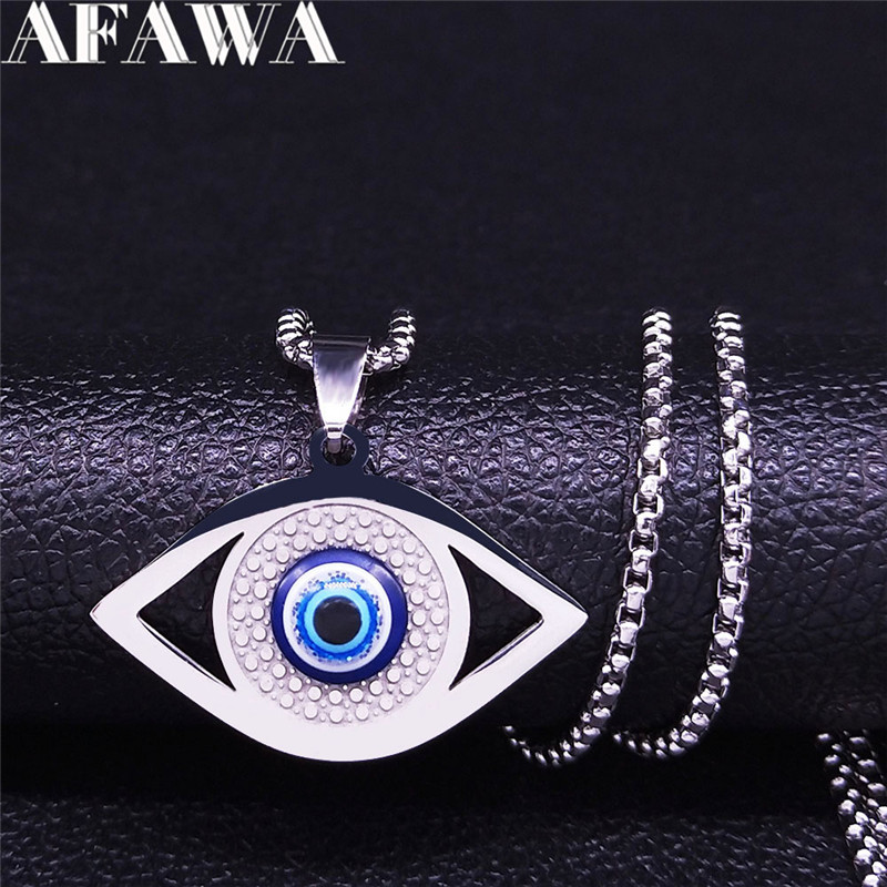 Islam Hamsa Evil Blue Eye Neck - Jewelry & Watches Company recension och pris