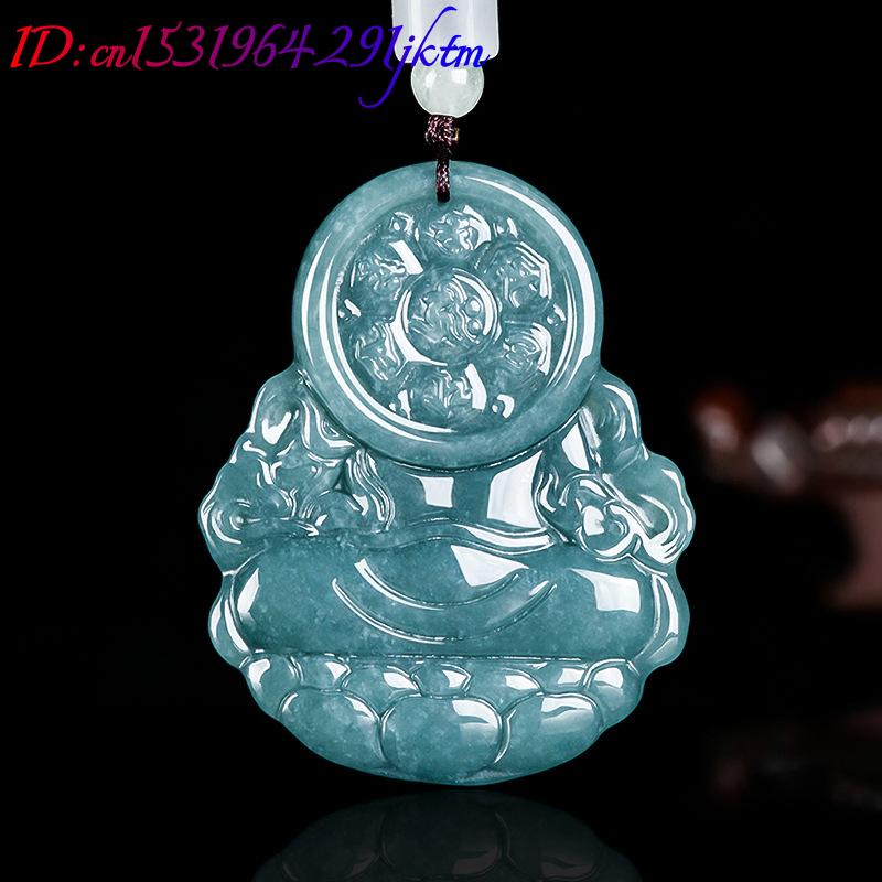 Burmese Jadeite Jambhala Penda - Necklace Pendant recension och pris