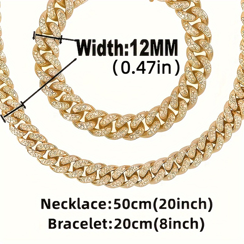 Men's Bling Jewelry Set: Gold  - Jewelry Like Watches recension och pris
