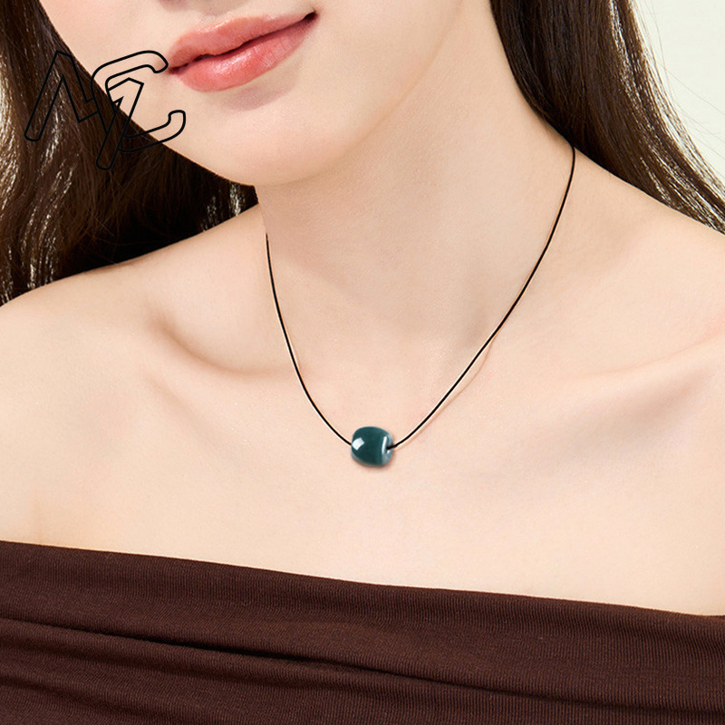 Natural Myanmar Emerald Deep B - Necklace Pendant recension och pris