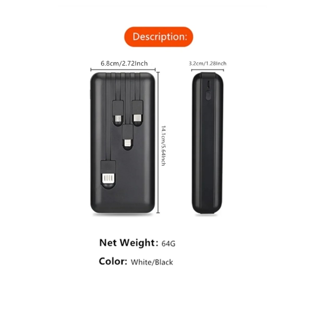 Portable Power Bank-shaped Sto - Jewelry Like Watches recension och pris